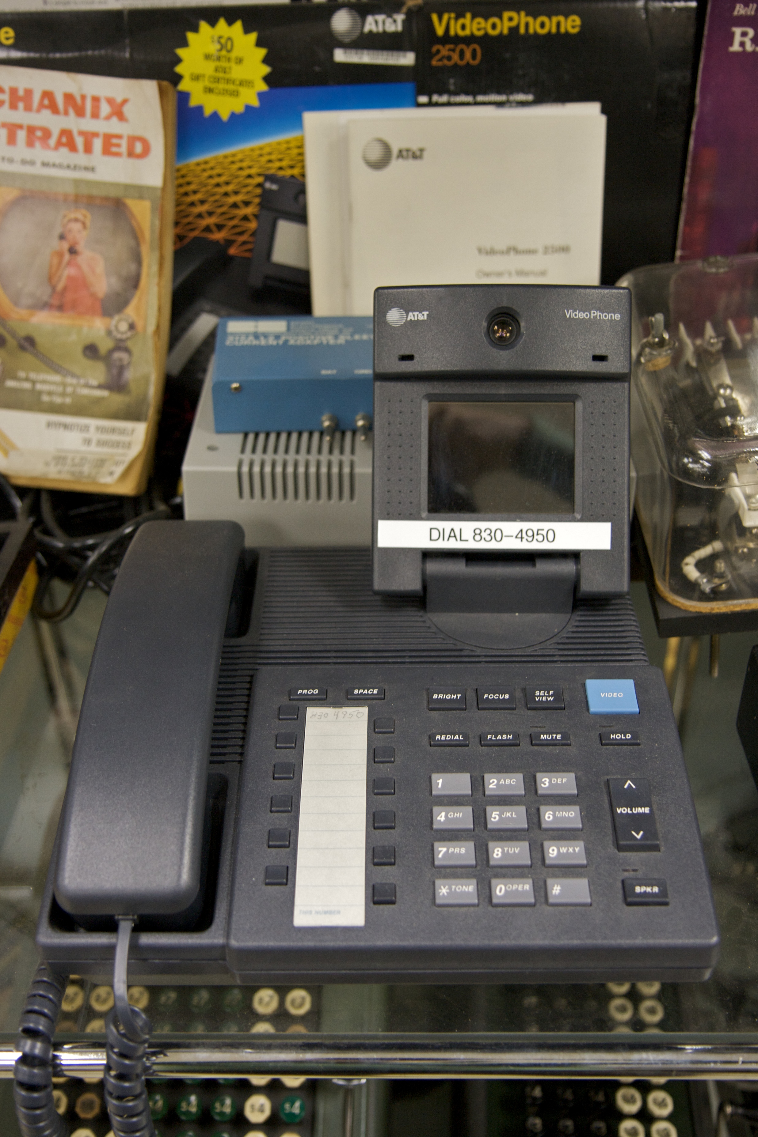 AT&T VideoPhone 2500 archival photograph