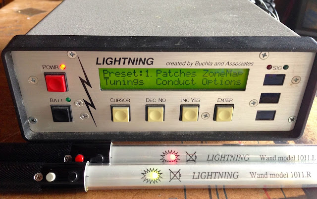 Buchla Lightning archival photograph