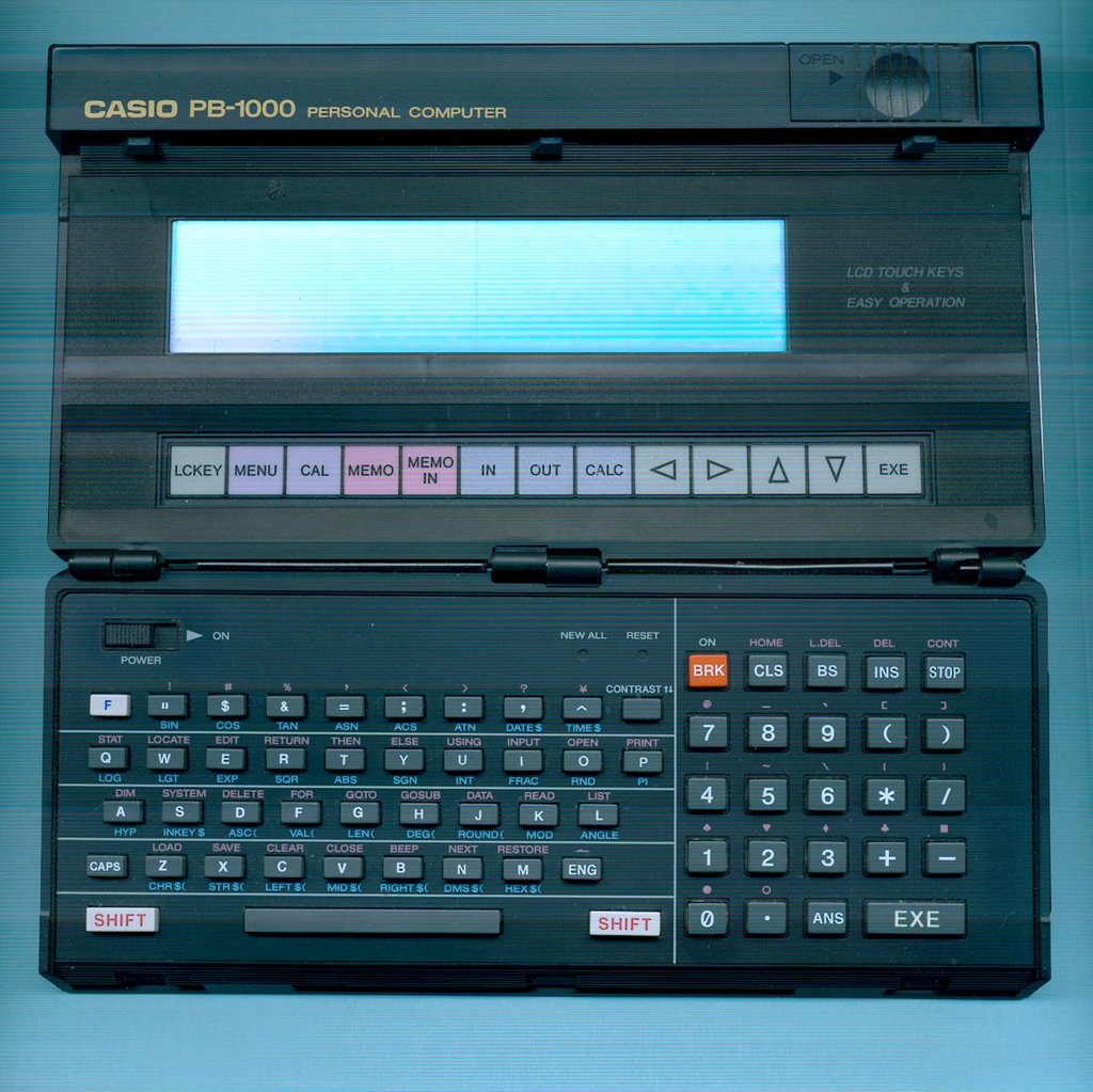 Casio PB-1000 archival photograph