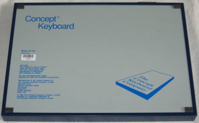 Concept Keyboard A4-128 bottom view