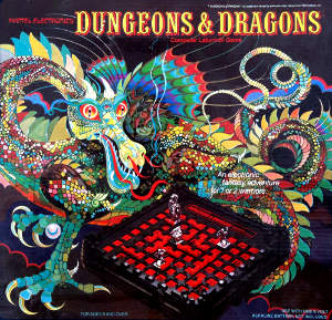 Box art of the Dungeons & Dragons Computer Labyrinth Game