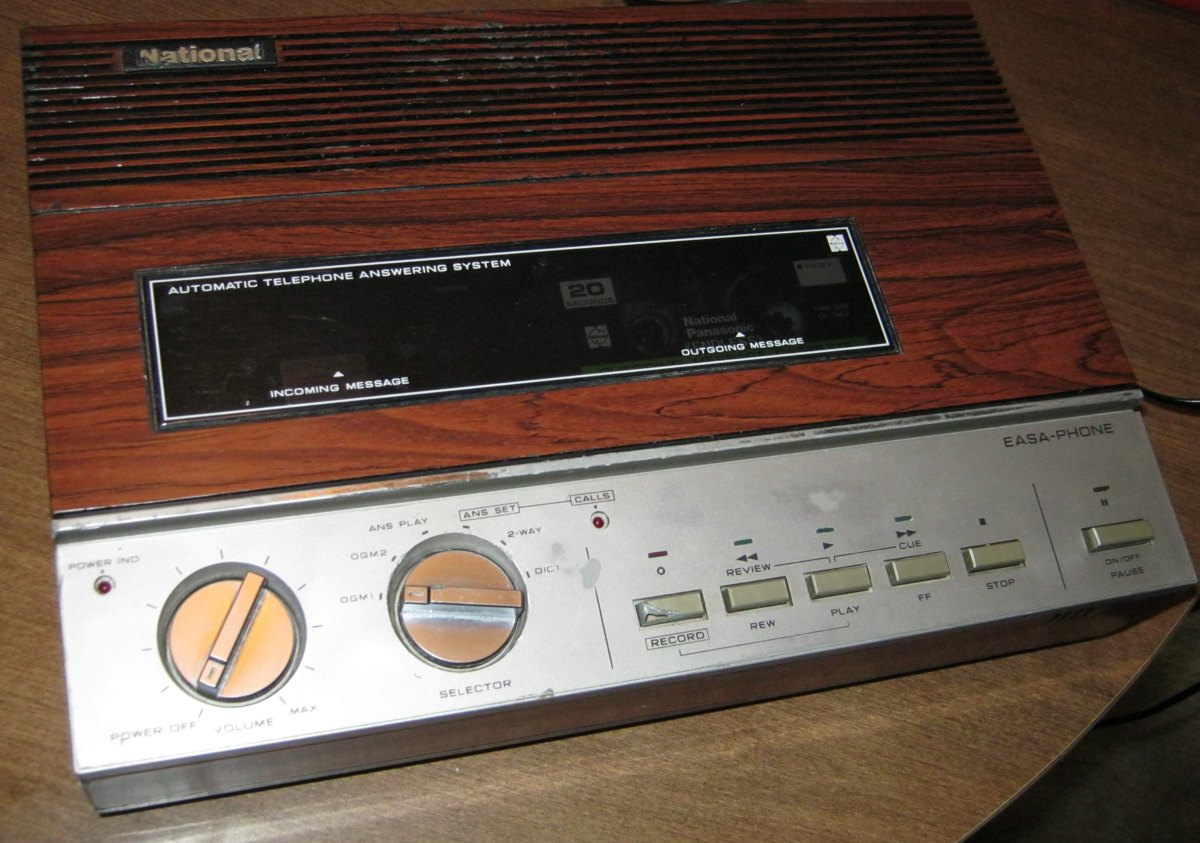 National Easa-Phone Answering Machine archival photograph