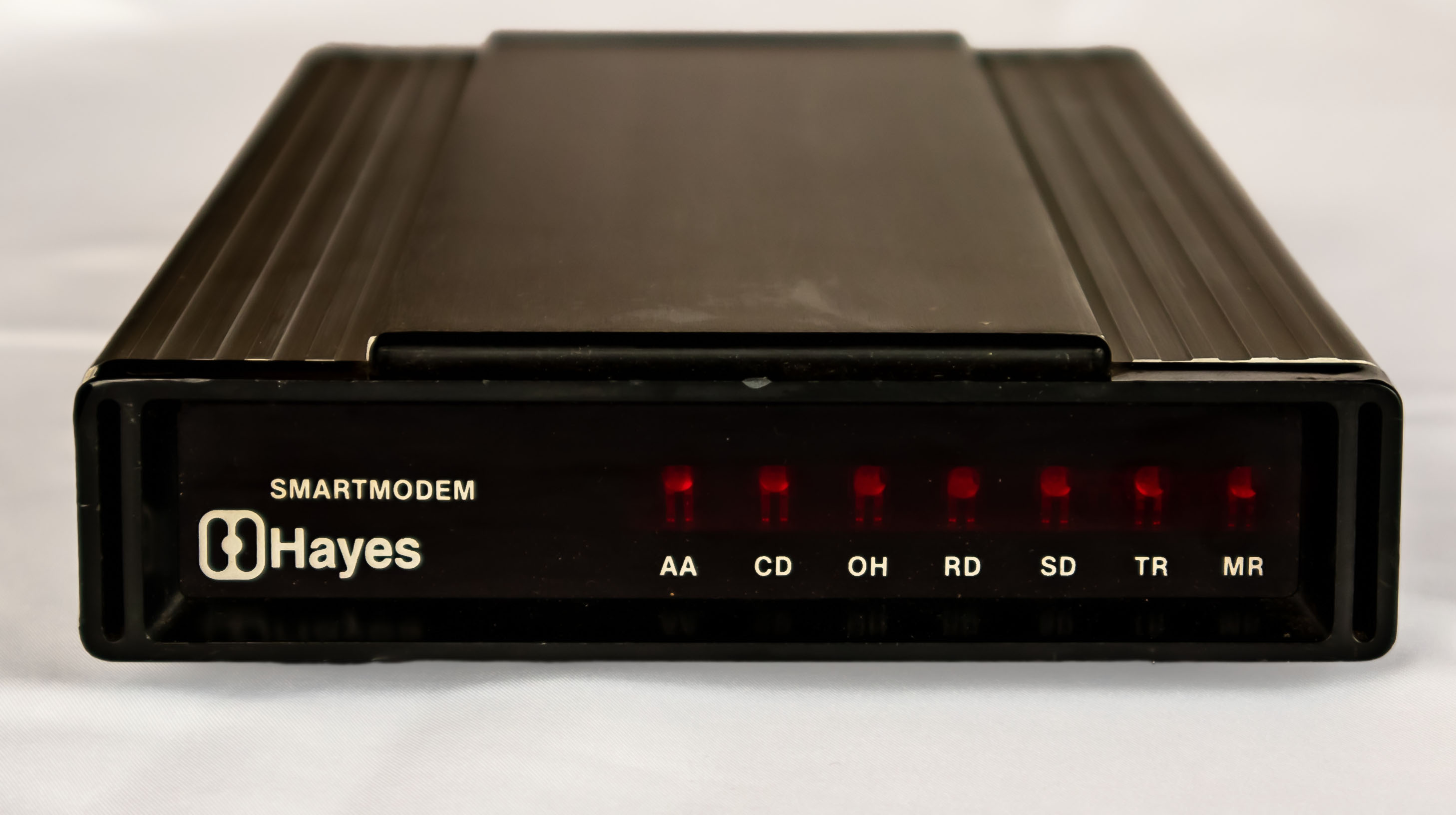 Hayes Smartmodem 300 archival photograph