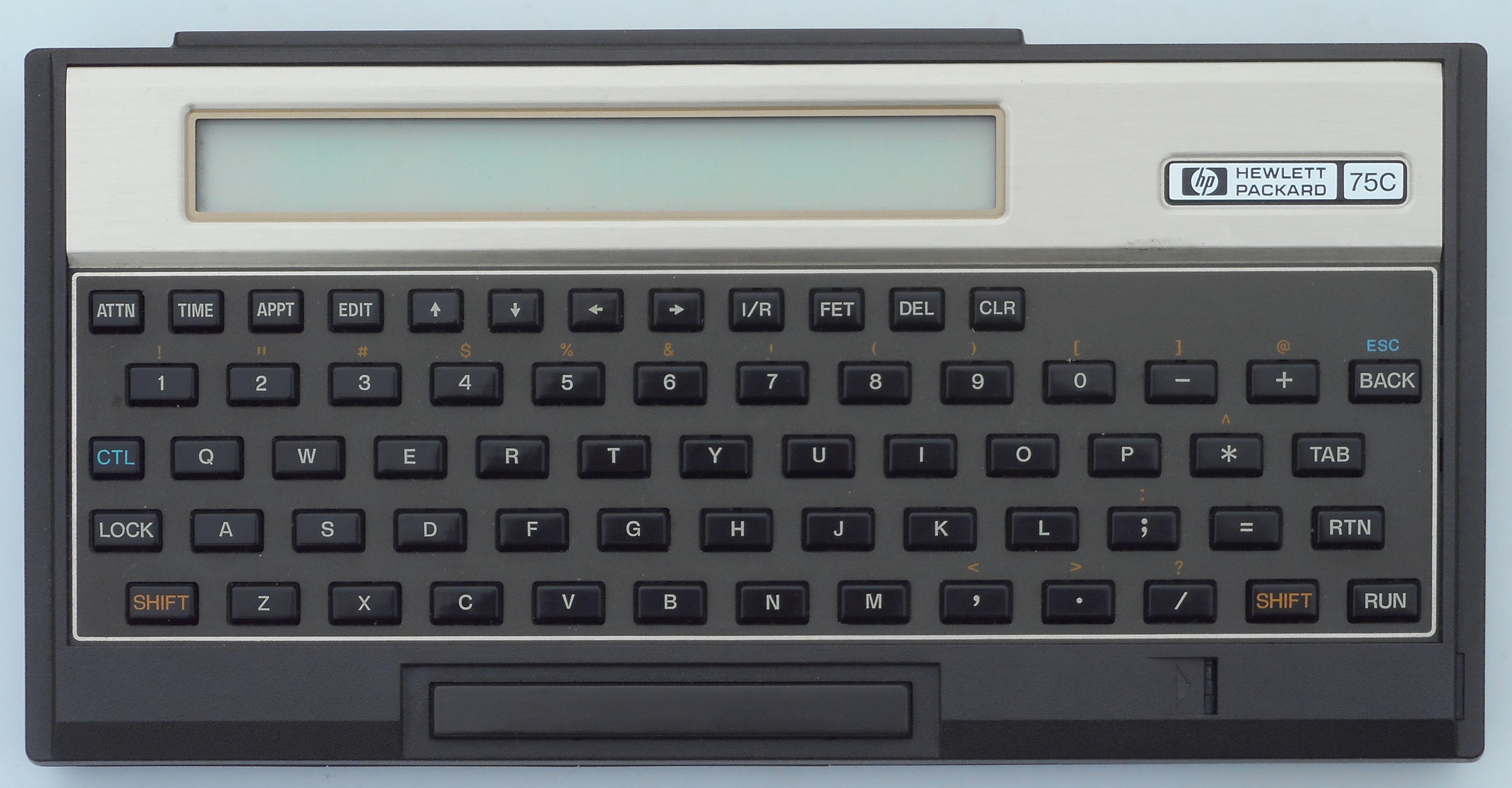 HP-75C handheld computer