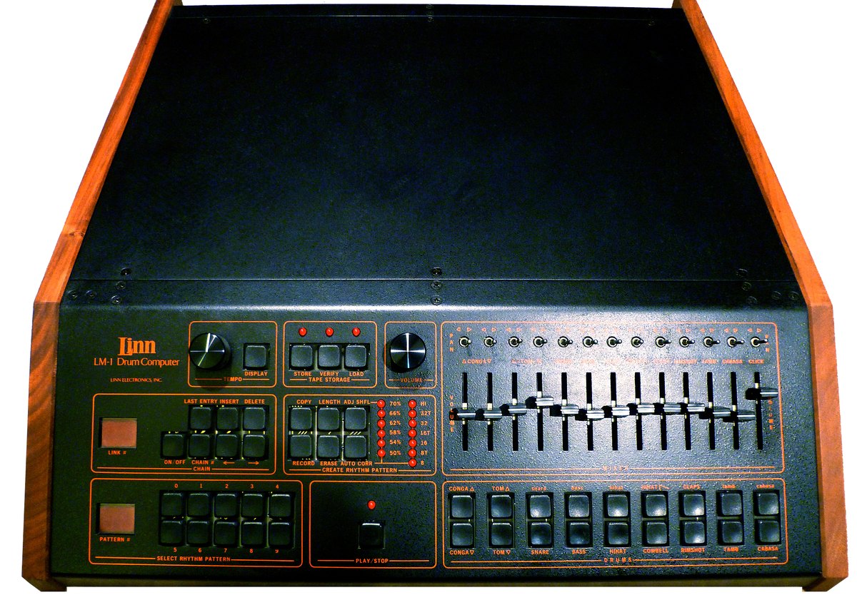 Linn LM-1 promotional illustration