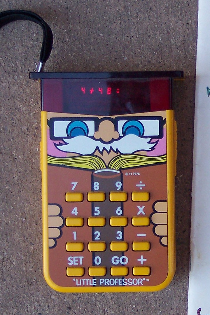 TI Little Professor archival photograph