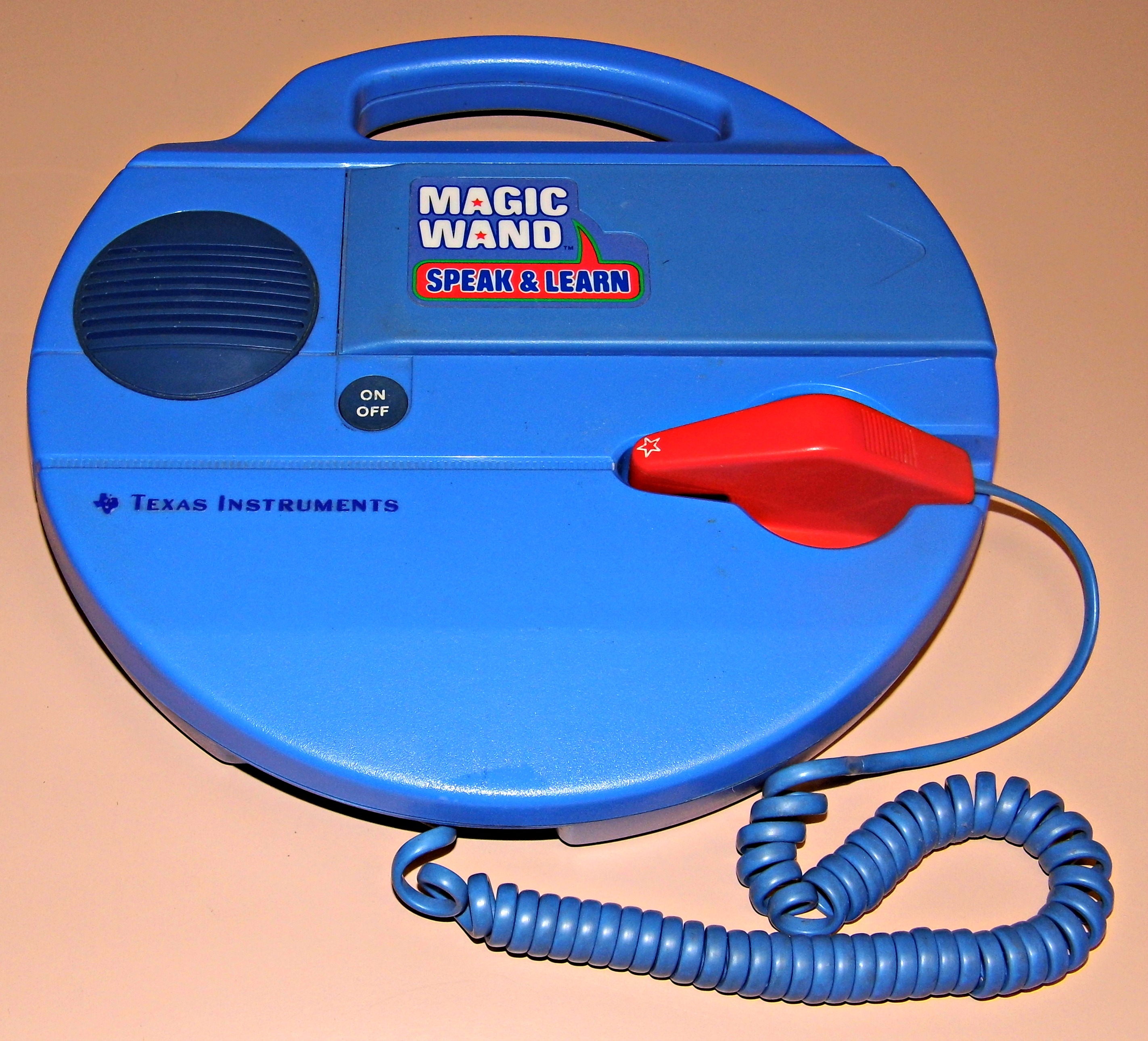 TI Magic Wand Speaking Reader archival photograph