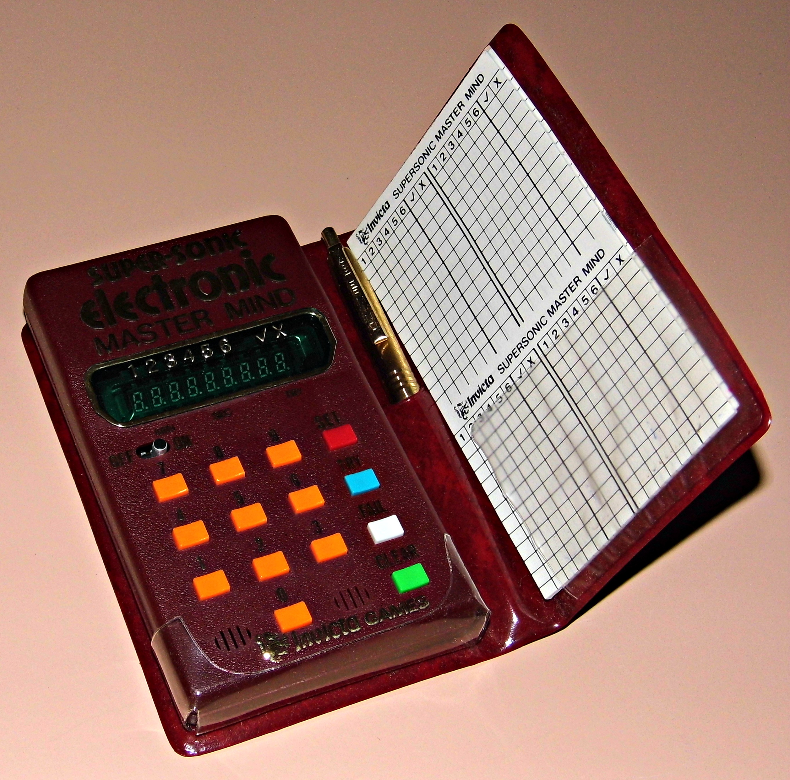 Super-Sonic Electronic Master Mind by Invicta