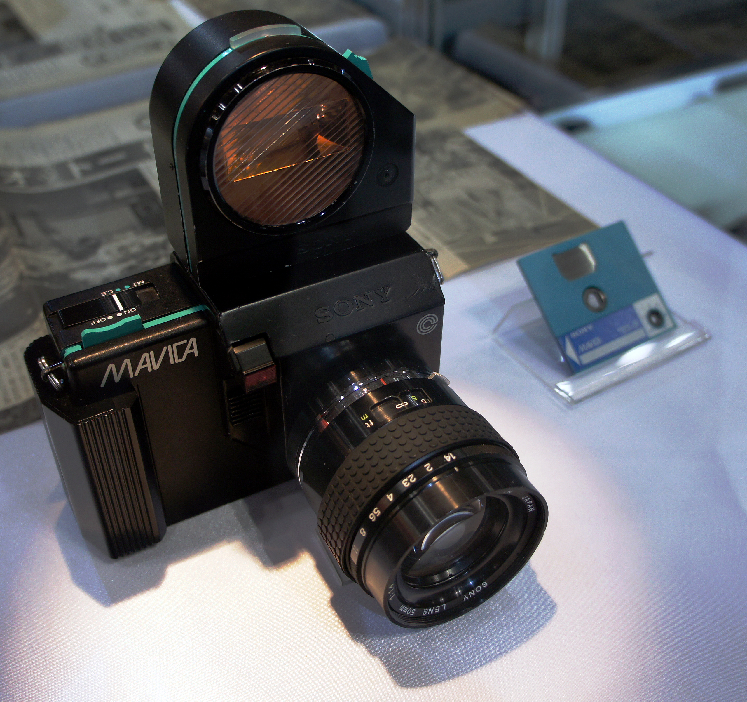 Sony Mavica (1981 prototype) archival photograph