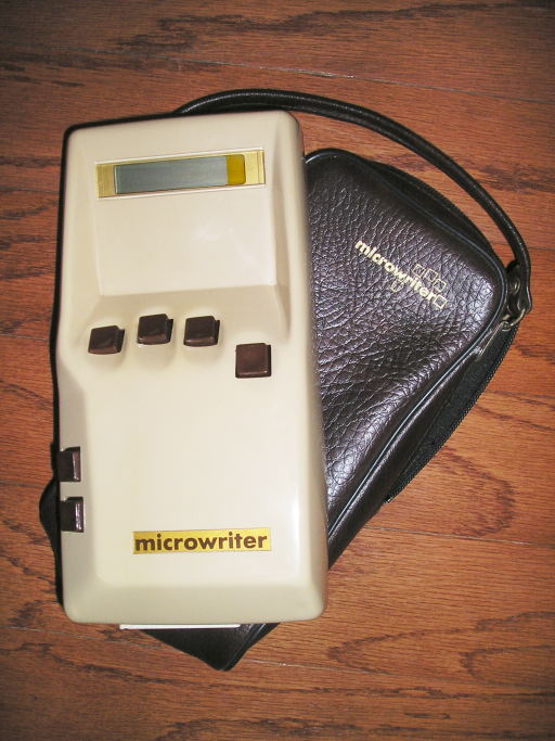 Microwriter archival photograph