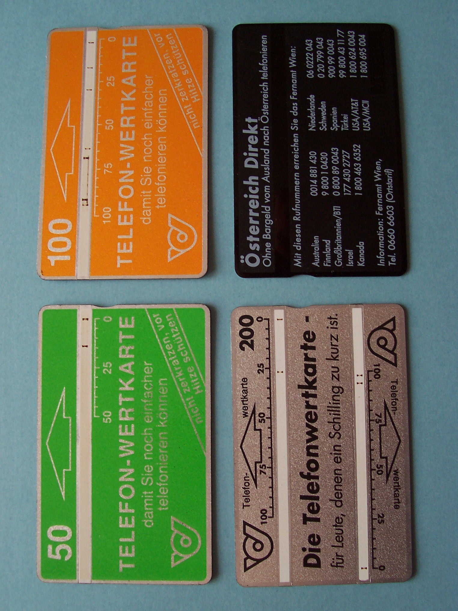 Optel Optical Phonecard archival photograph