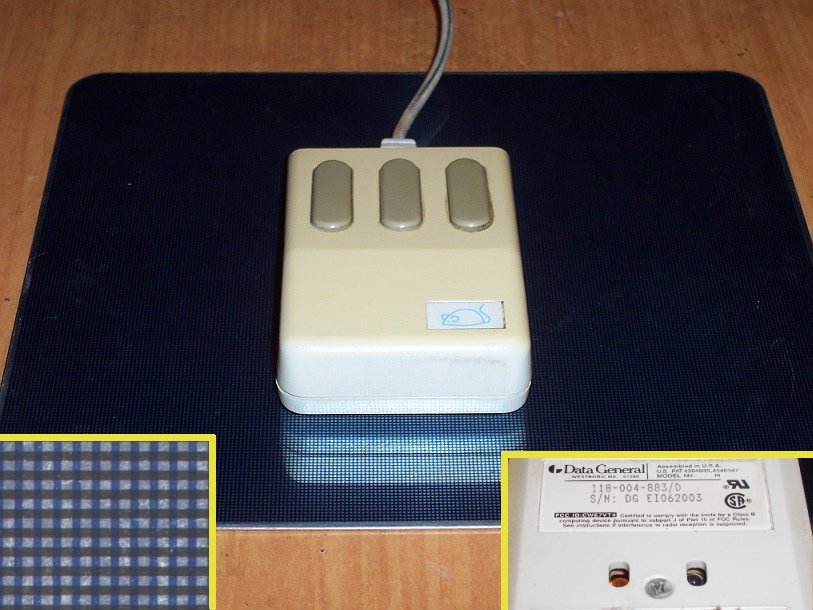 Mouse Systems Optical Mouse archival photograph