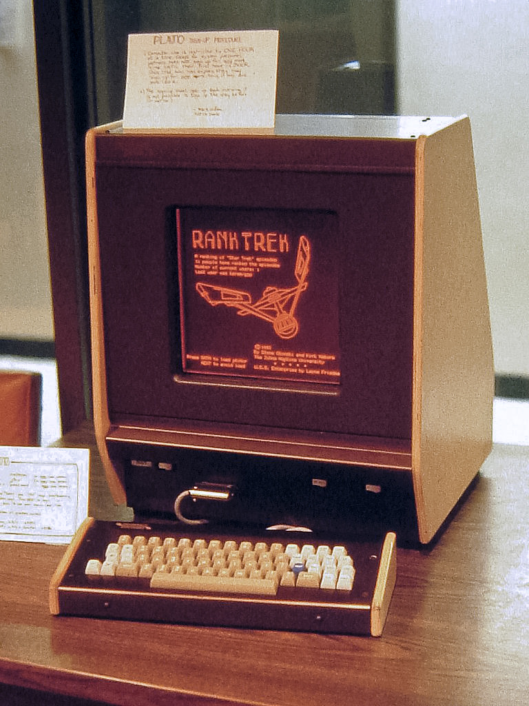 PLATO V Terminal archival photograph