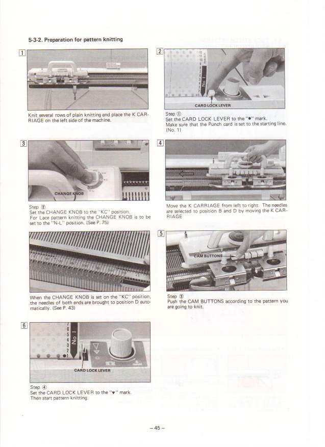 Brother Punch-Card Knitting Machine (KH-860) archival photograph