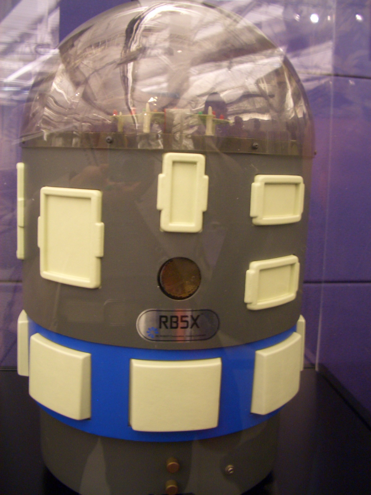 Another angle of the RB5X robot in the Computer History Museum