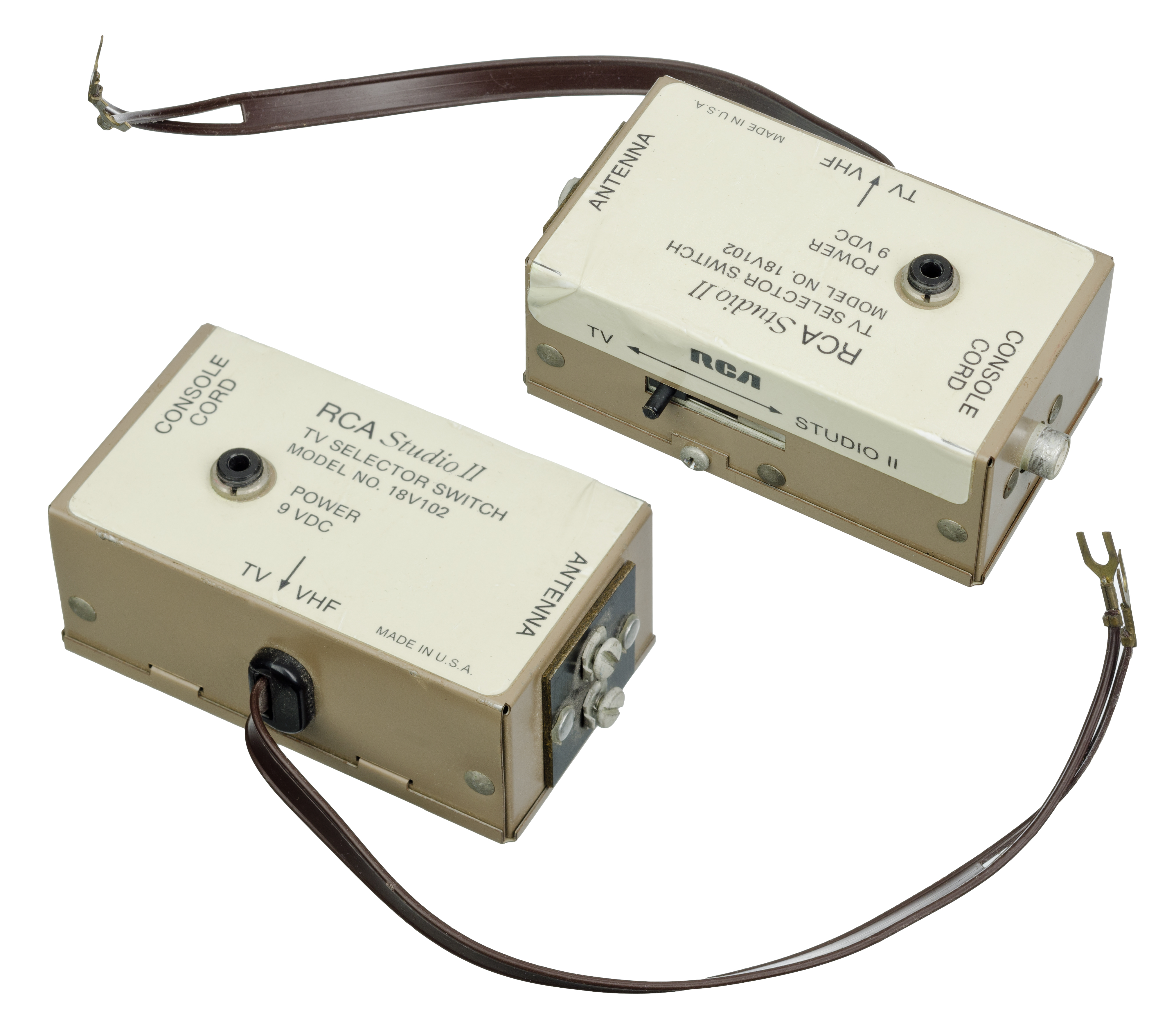 The Studio II's power/switch box