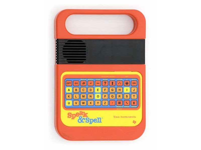 Speak & Spell in CHM timeline
