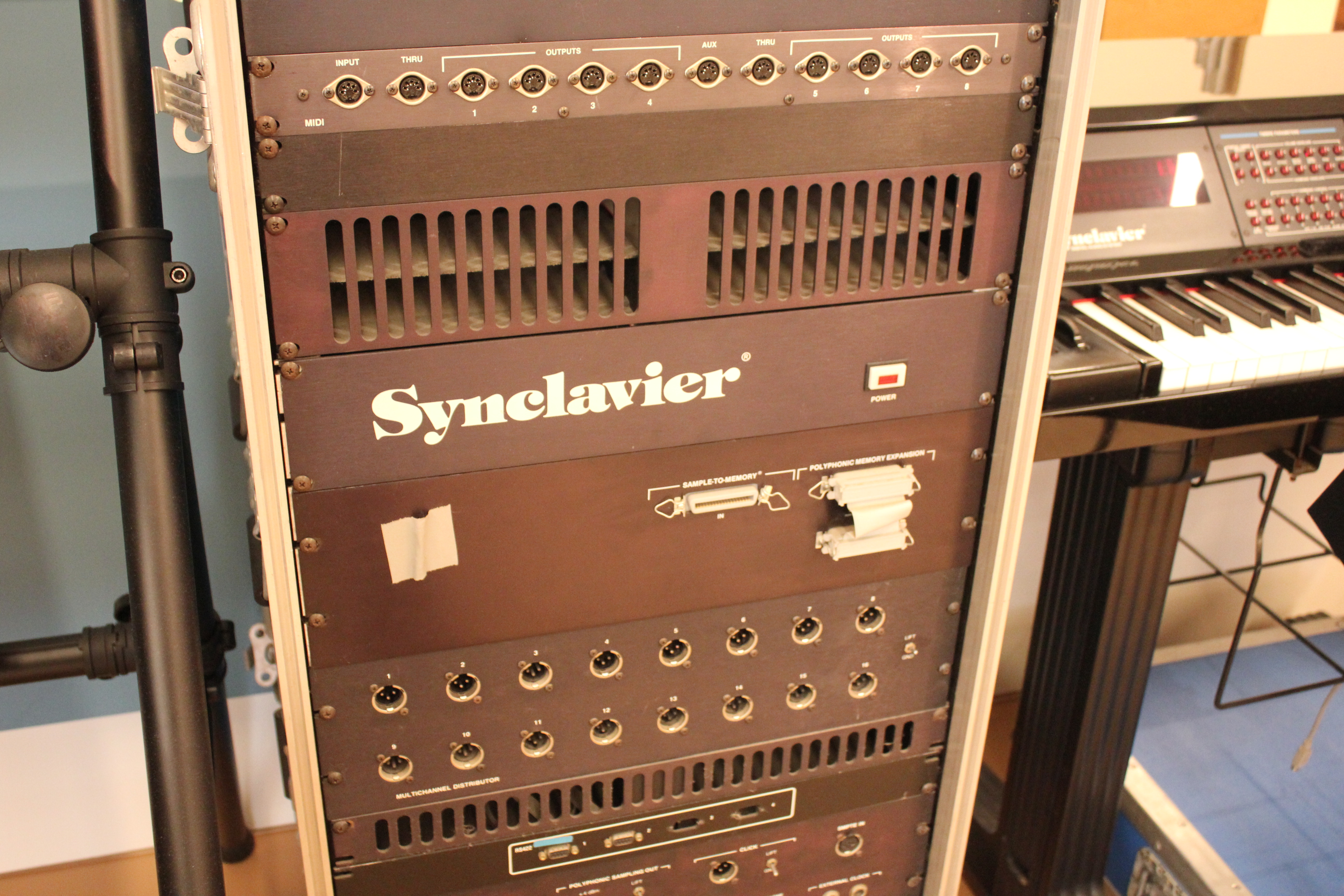 Synclavier PSMT with VPK keyboard
