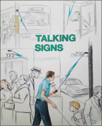 Talking Signs archival photograph
