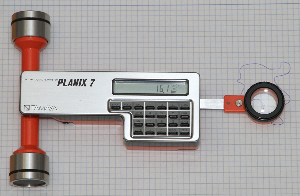 Tamaya Planix Digital Planimeter archival photograph