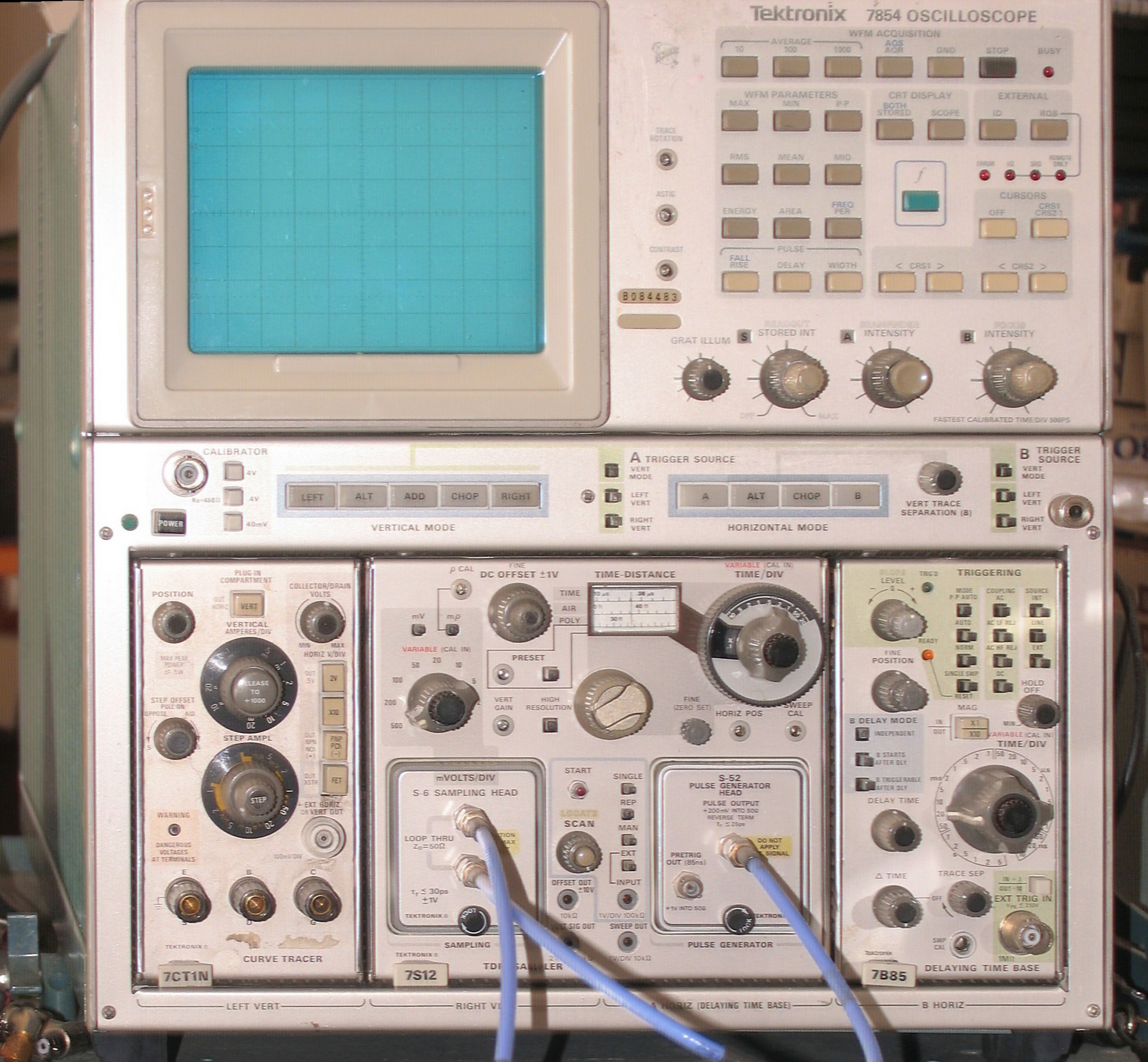 Tektronix 7854 archival photograph