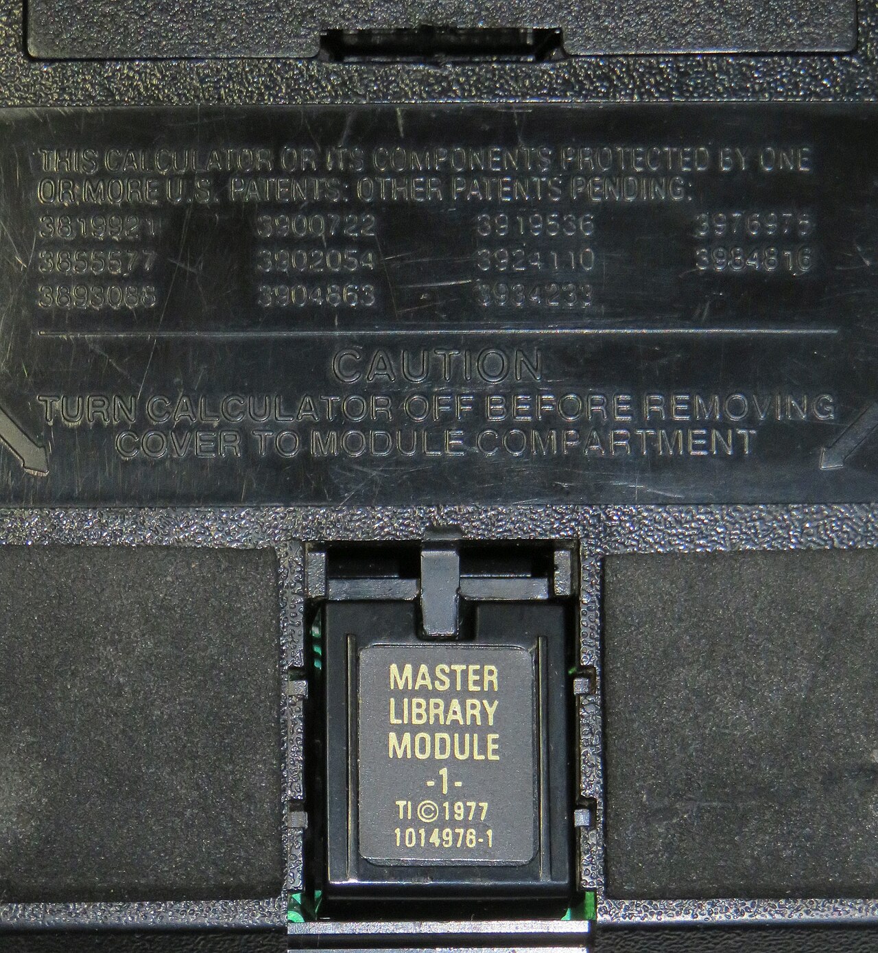 The TI-59 Master Library ROM module