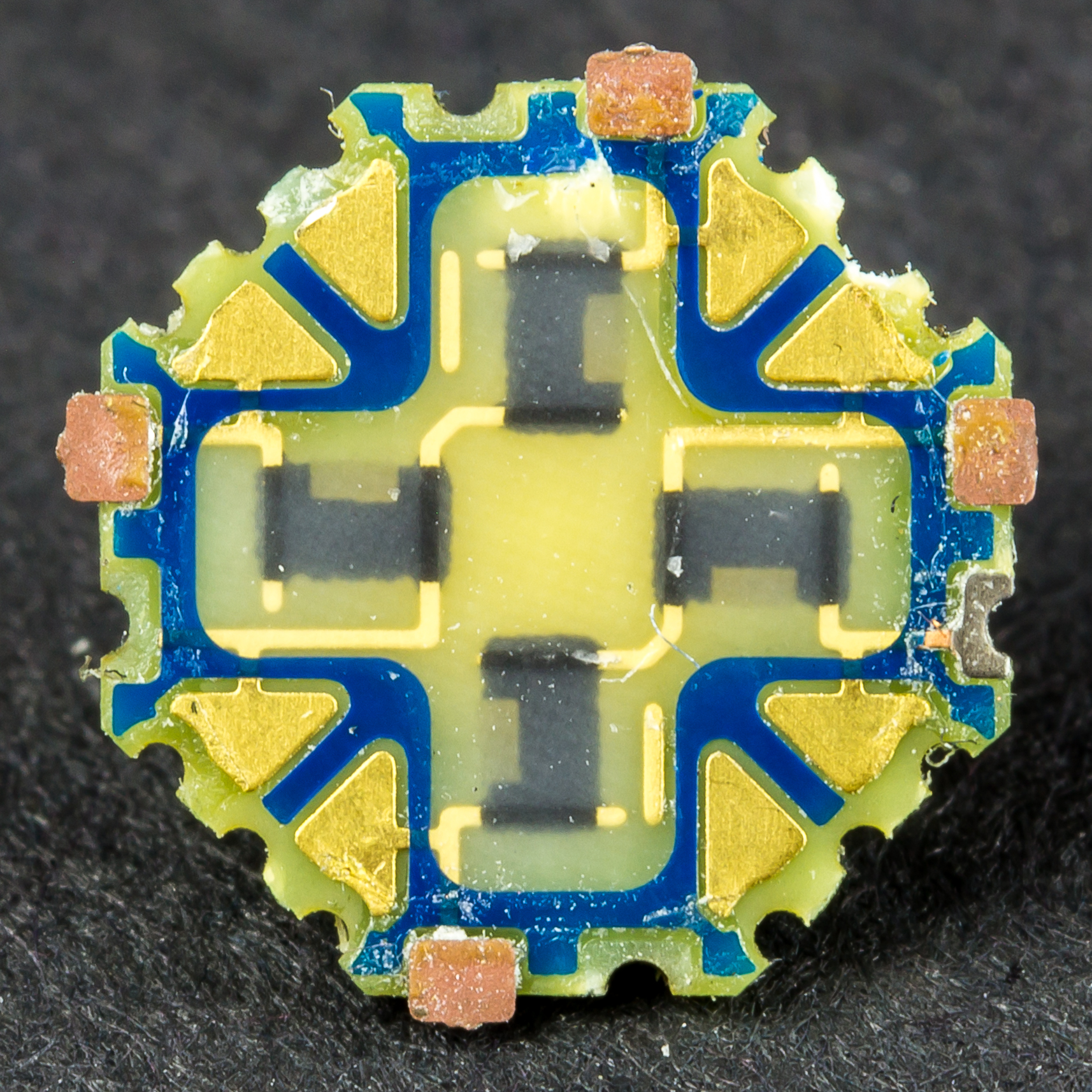 Pointing stick strain gauges