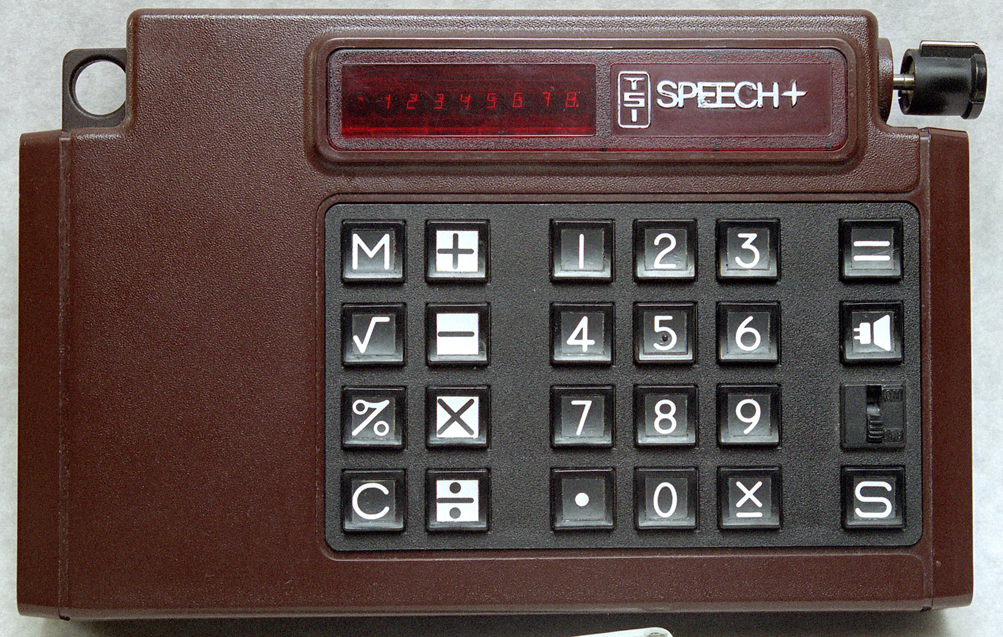 TSI Speech+ Talking Calculator archival photograph