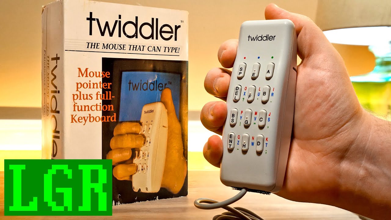 Twiddler in use