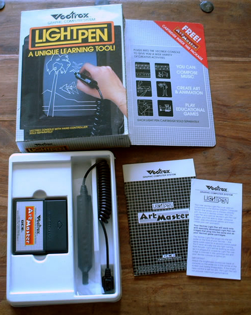 Vectrex Light Pen archival photograph