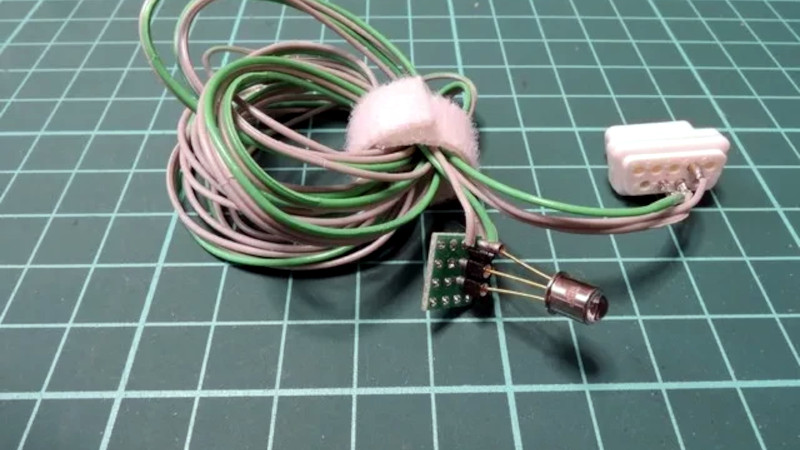 Vectrex Light Pen hardware detail