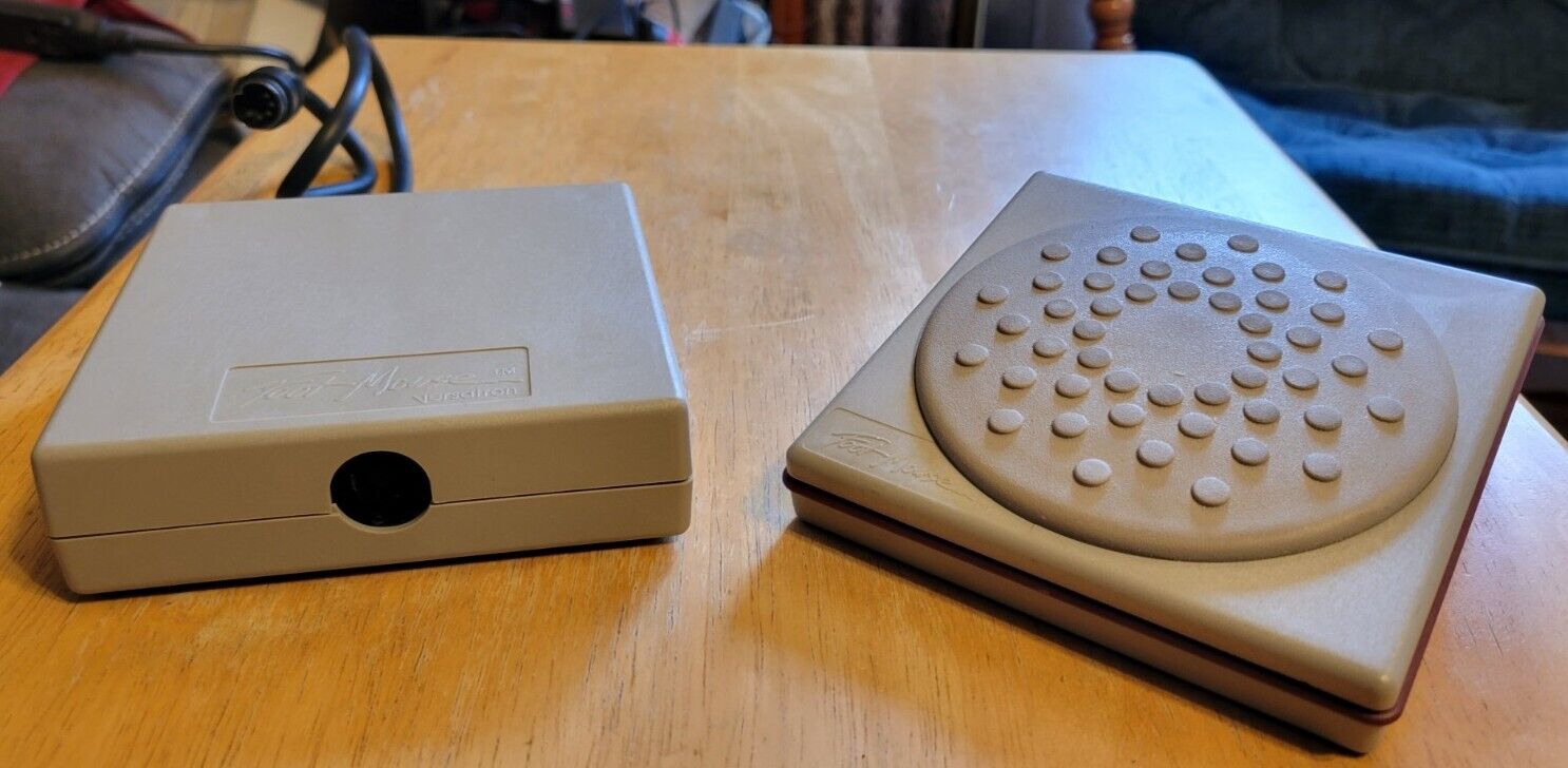 Versatron Footmouse, side angle view