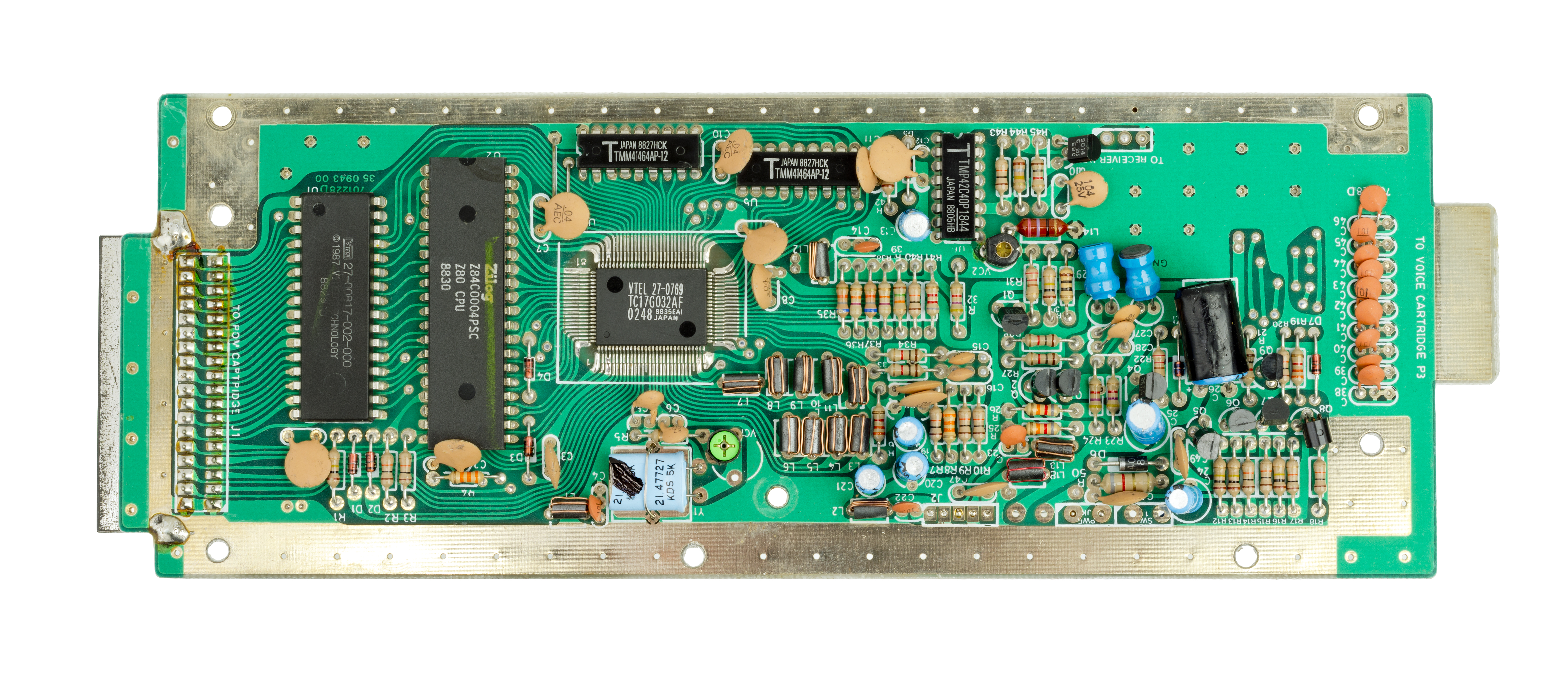Socrates motherboard with the Z80A