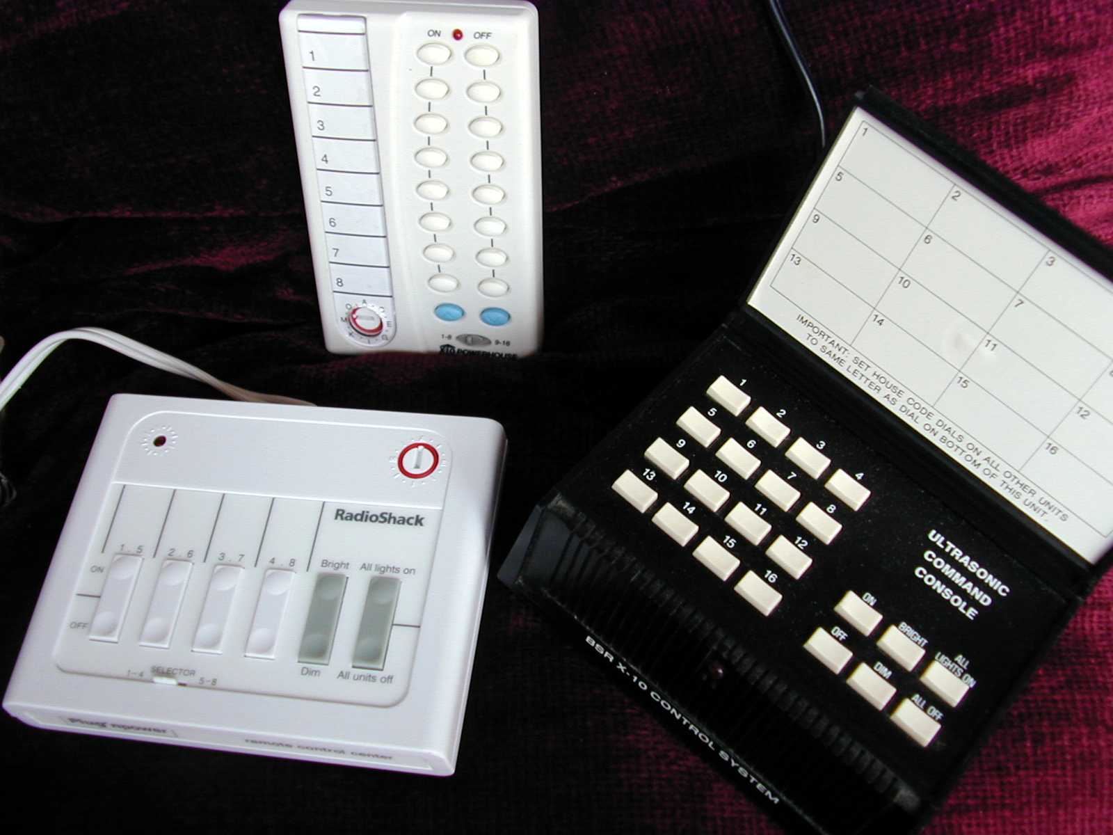 BSR/X10 Command Console archival photograph