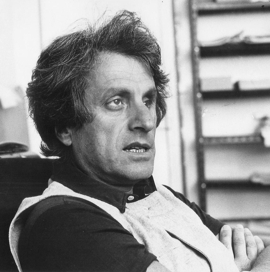 Iannis Xenakis in his Paris studio
